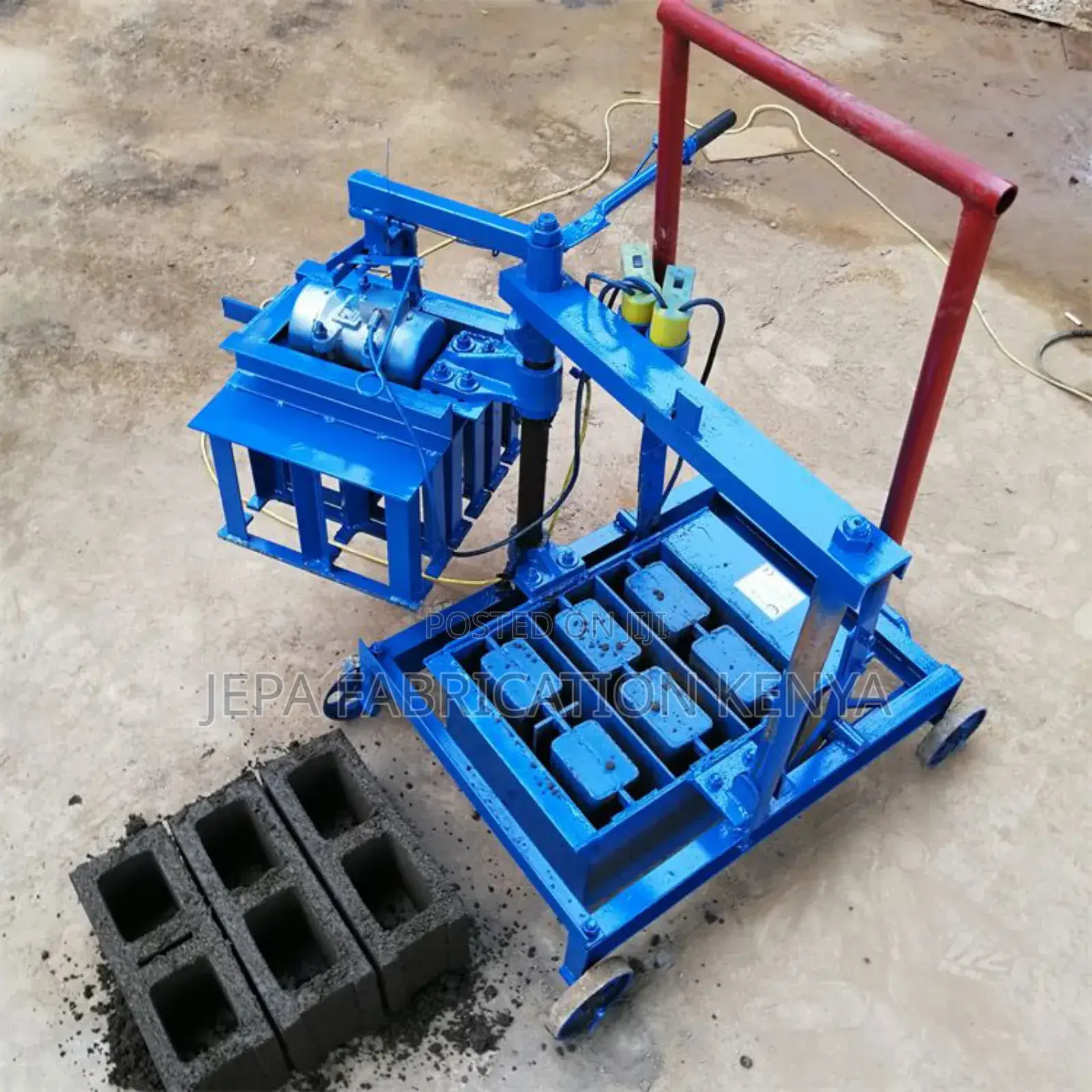 Hollow Block Concrete Block Making Machine