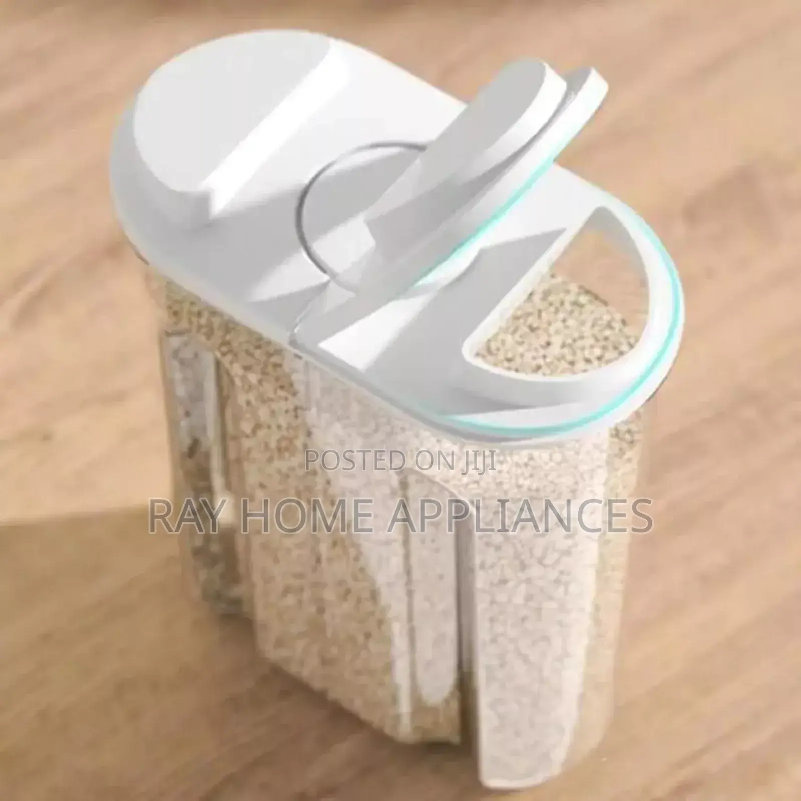Cereal Storage Container With Airtight Lids and 2 Compartments 2.5l