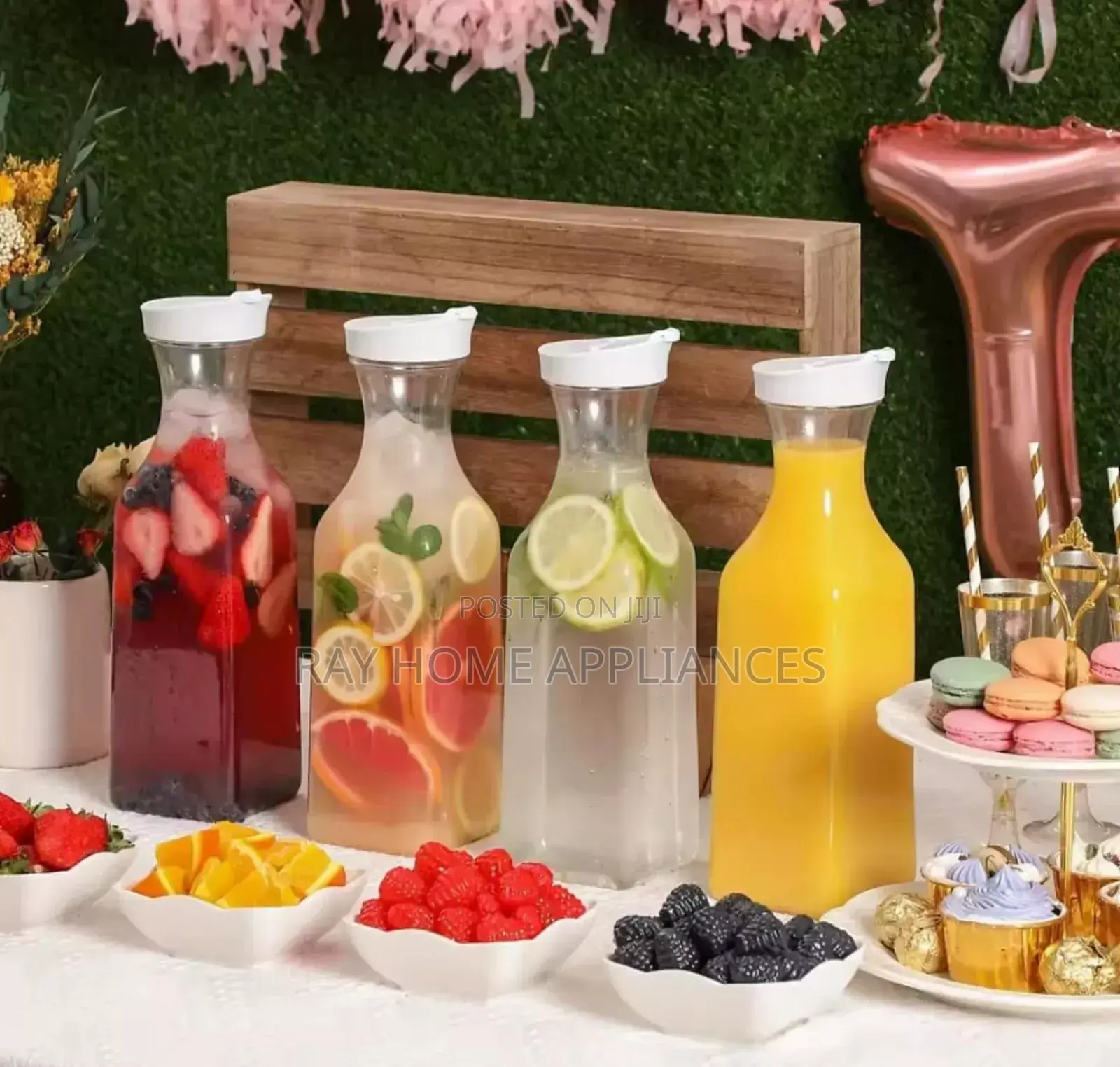 Multipurpose Square Pitcher Jars 1600ml