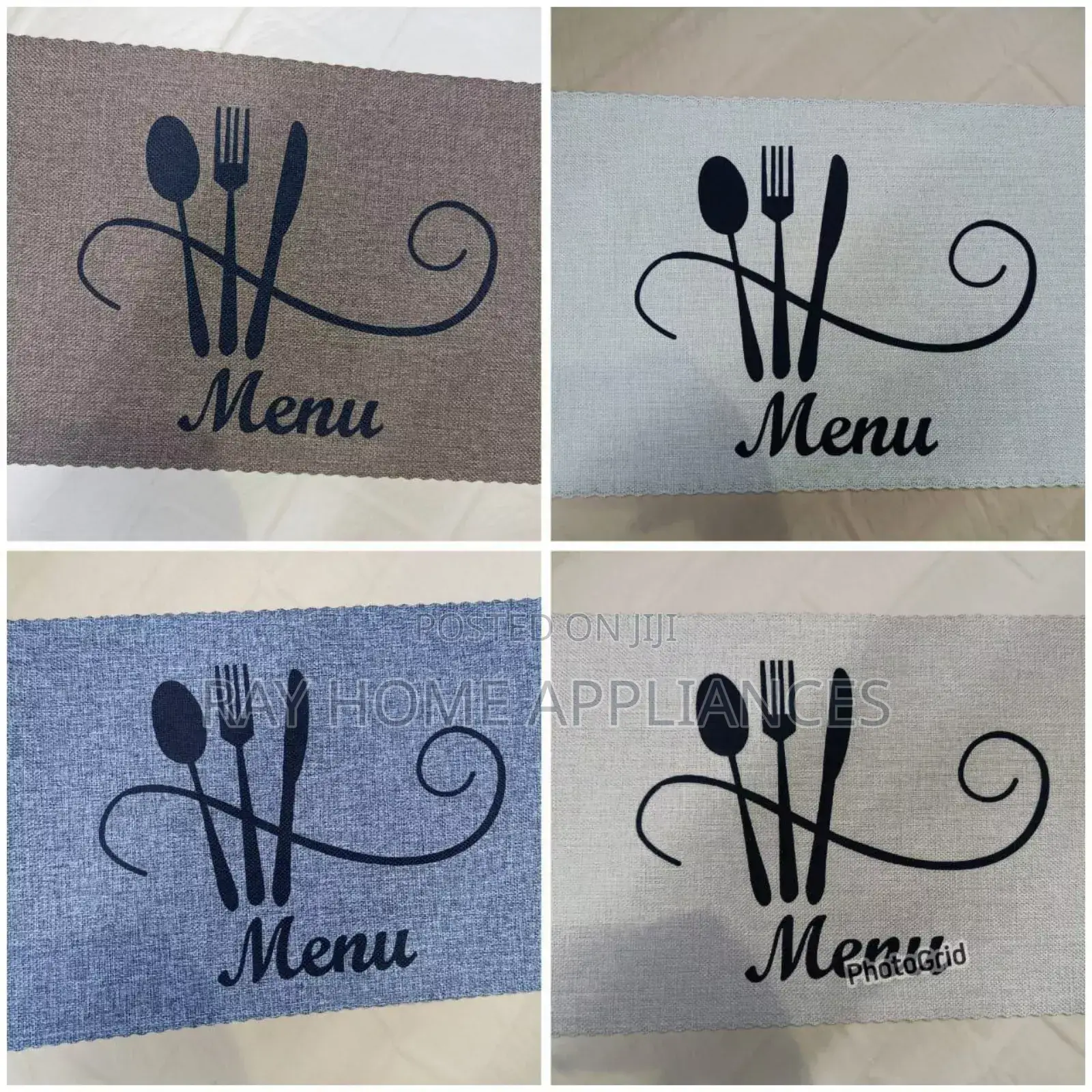 Rectangular Table Mats Et Have 6pcs 
Size: 30*45cm