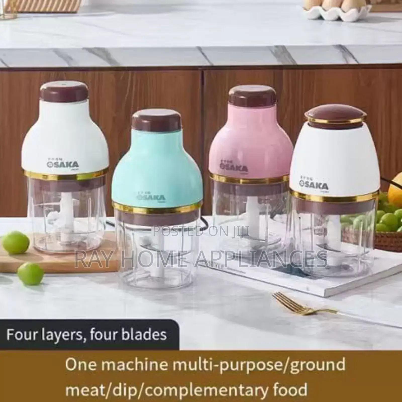 Multifunctional Capsules Electric Chopper Capacity: 1l
