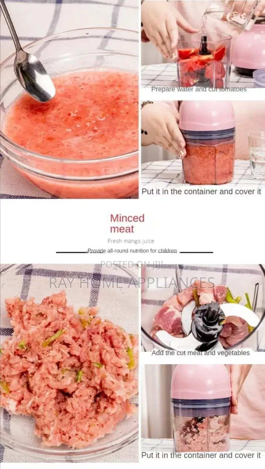 Multifunctional Capsules Electric Chopper Capacity: 1l