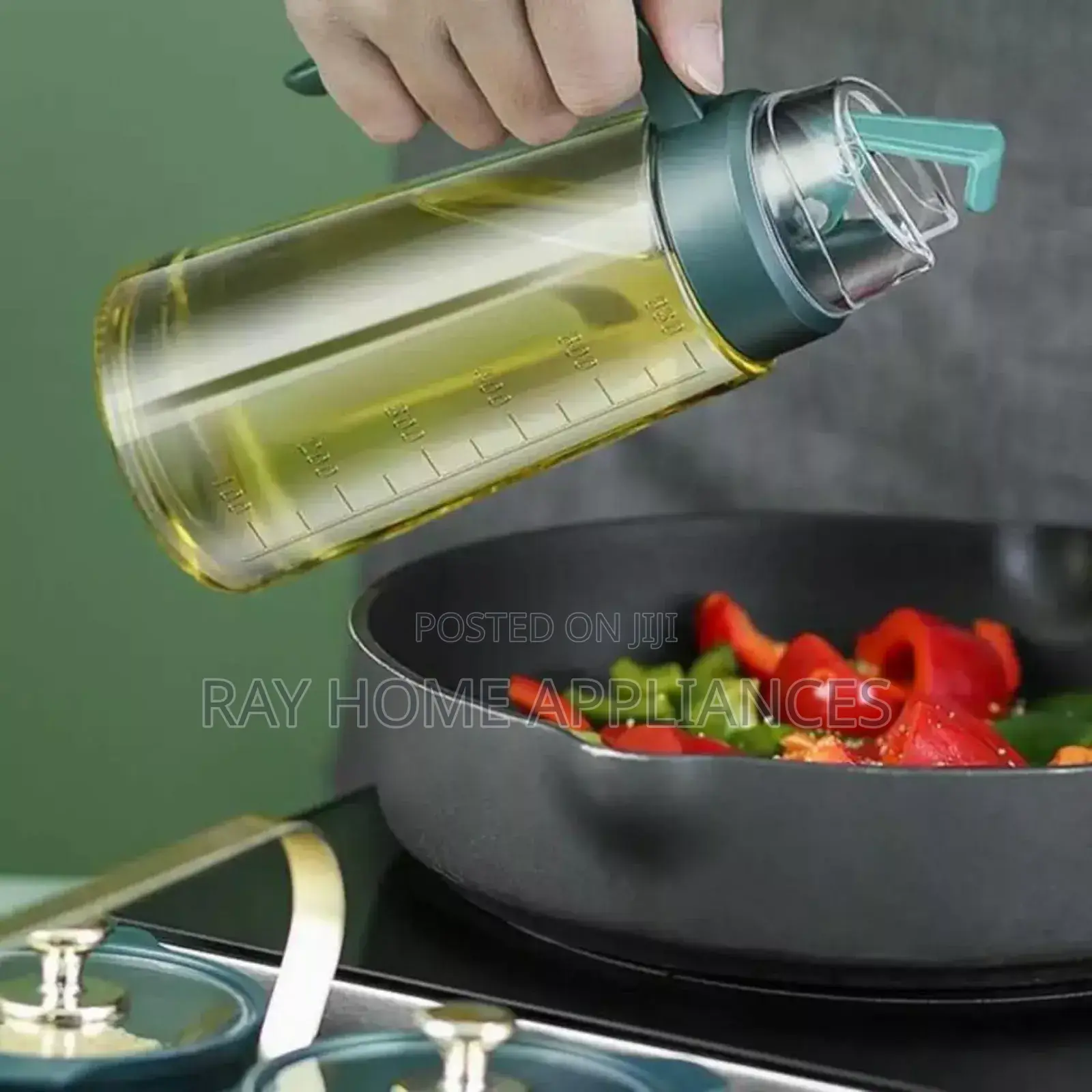 Non Slip Oil / Vinegar Dispenser Capacity 630ml