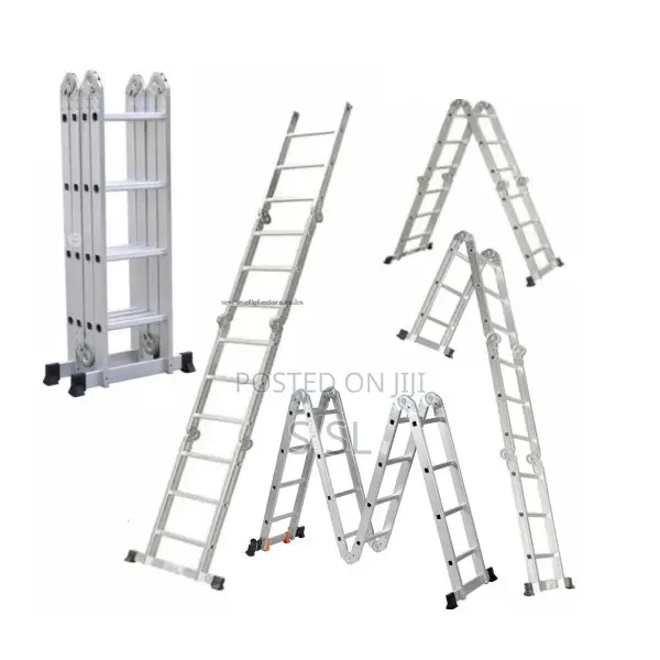 Multipurpose Ladder 4x4 - Silver