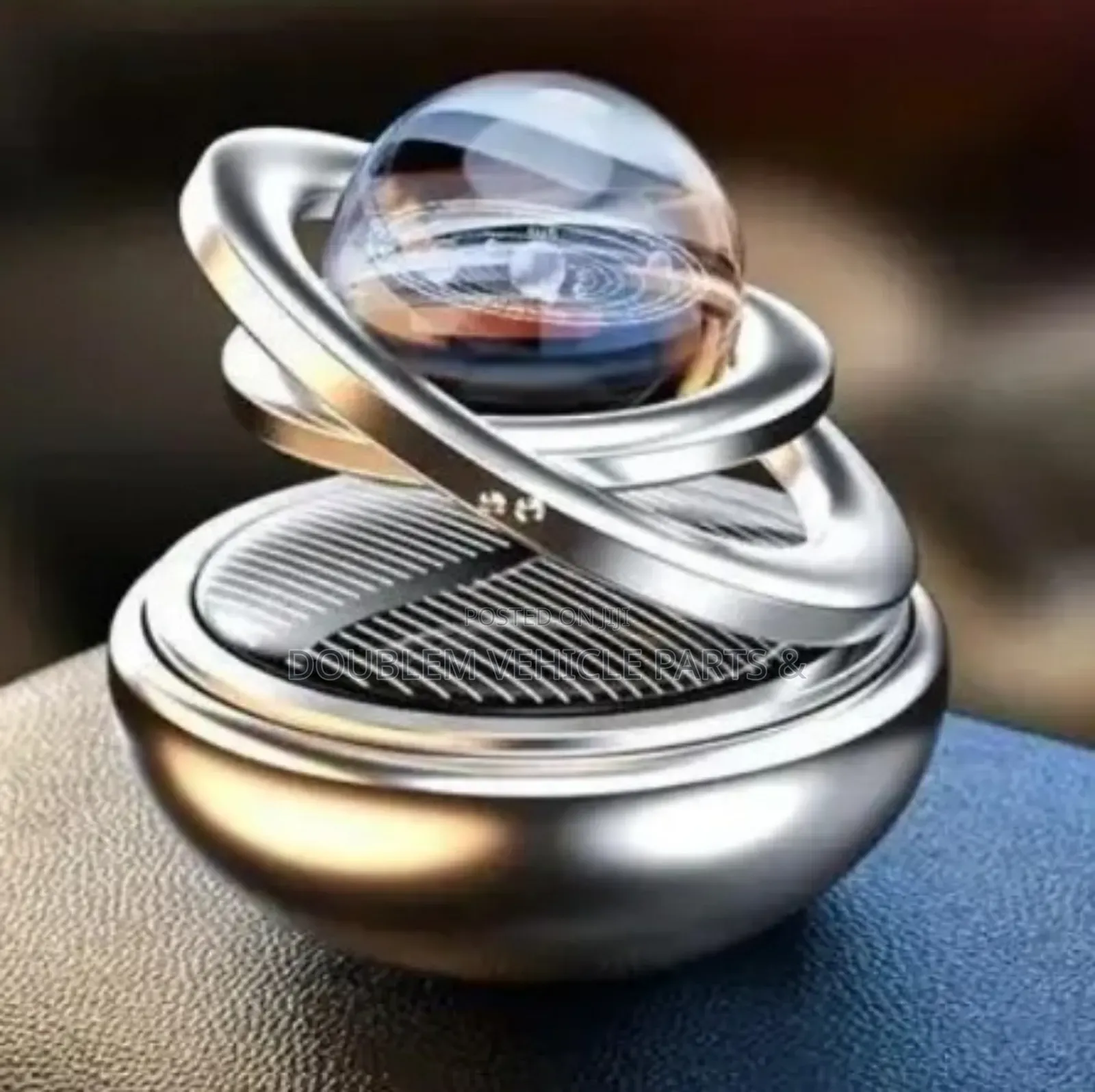 Air Freshener Car Interior Dashboard Solarpower Rotation Aromatherapy