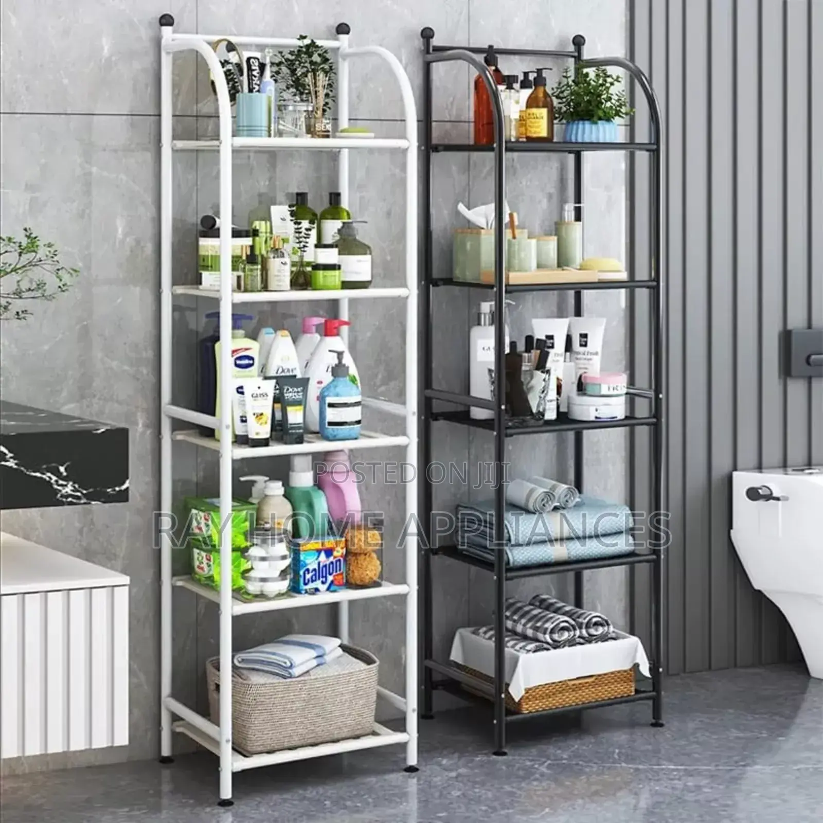 5 Tier Metallic Rack Multipurpose