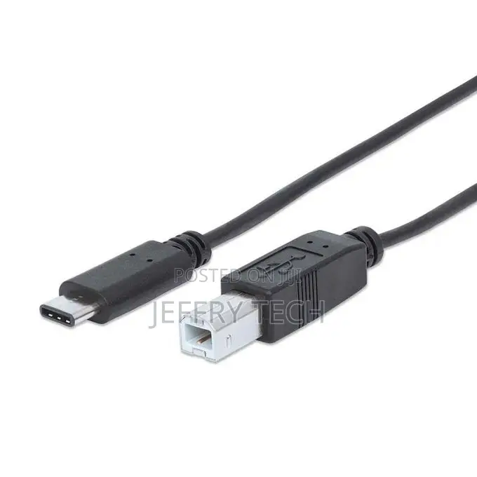 ​​Type-C Male to Type-B Male Printer Cable - 1m