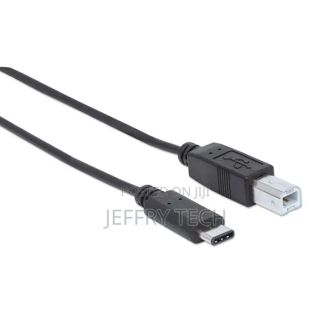 ​​Type-C Male to Type-B Male Printer Cable - 1m