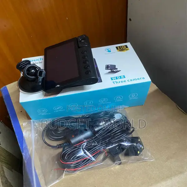 C12 3-Camera Blackbox for Vehicles
