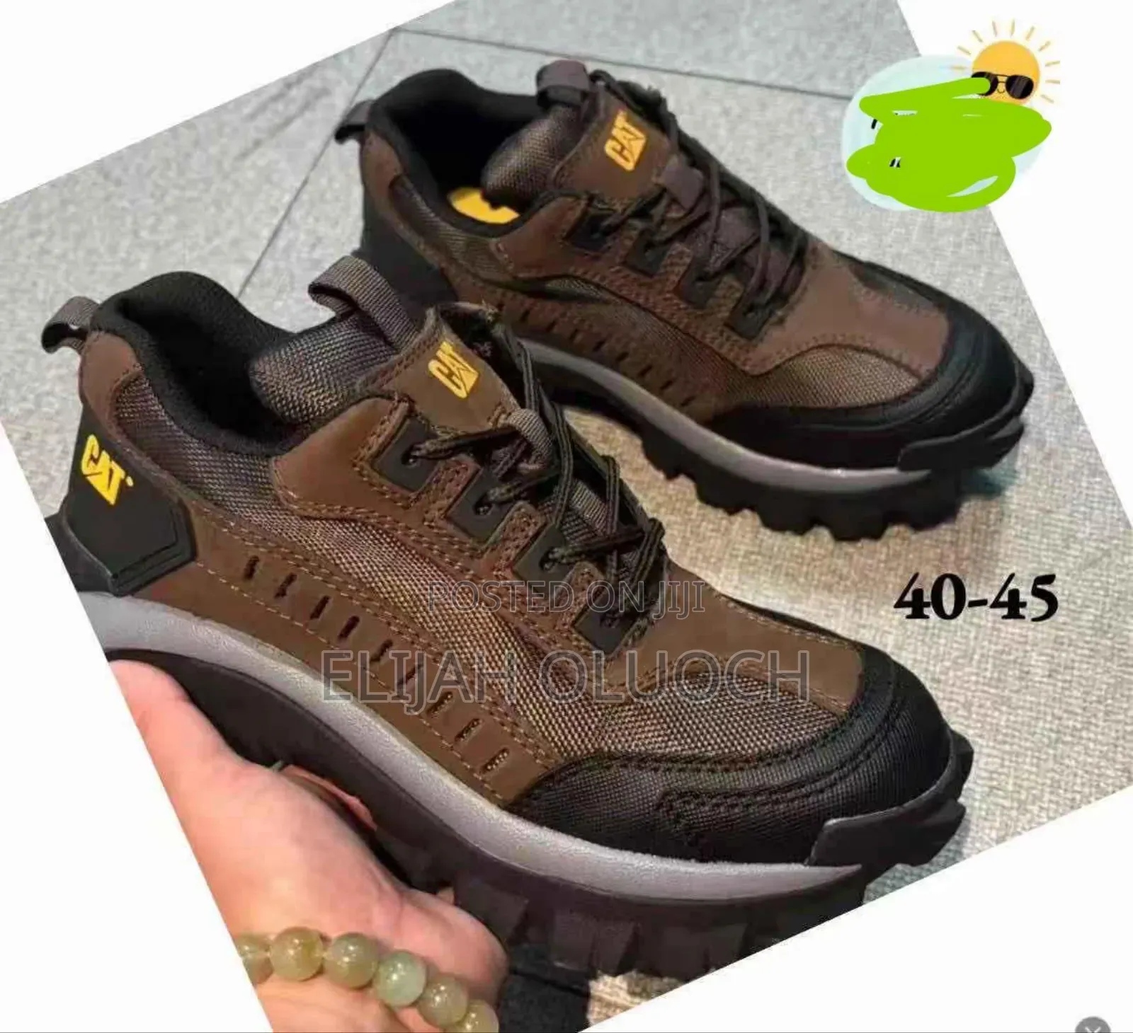 Caterpillar Leather Work Shoes,