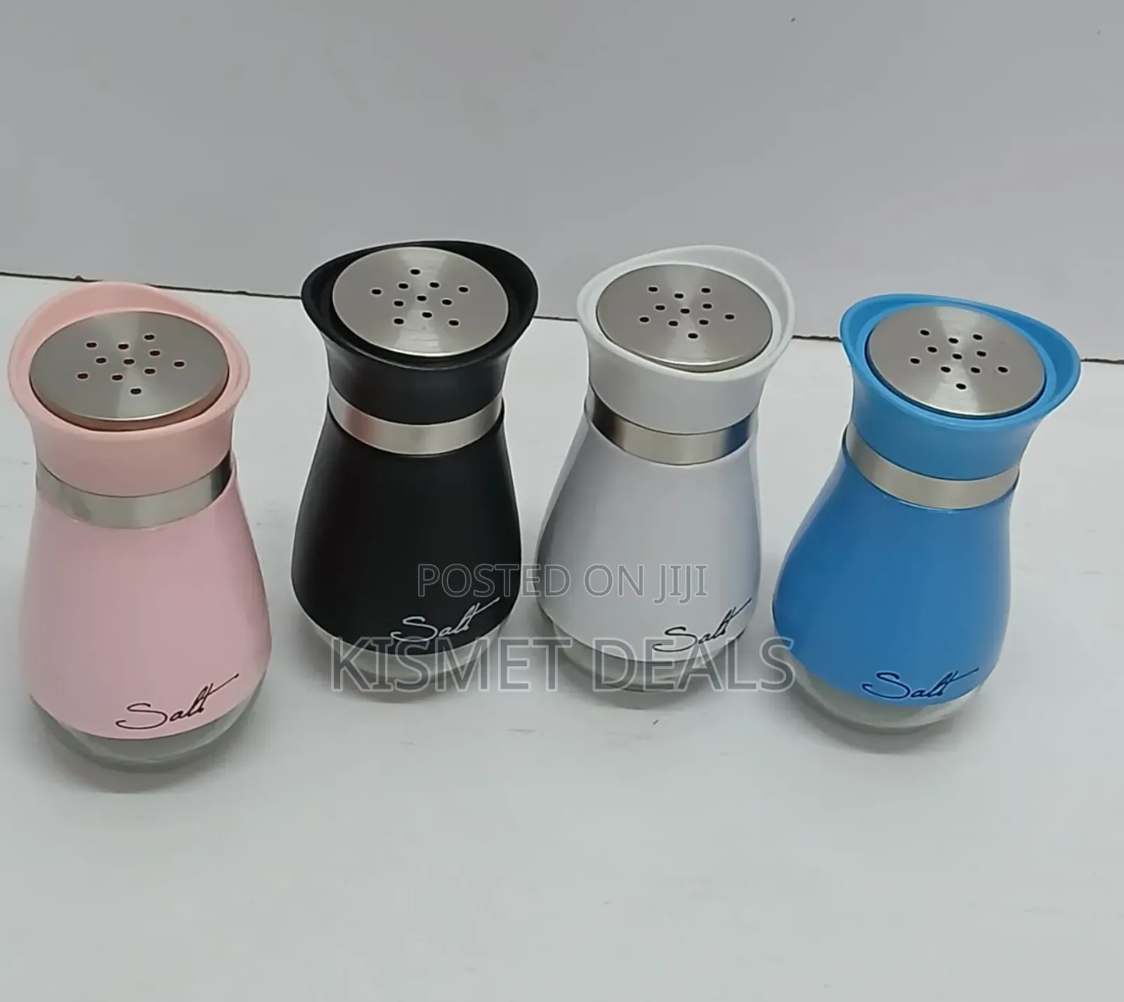 * Salt Shaker Colours: White, Black, Pink, Blue