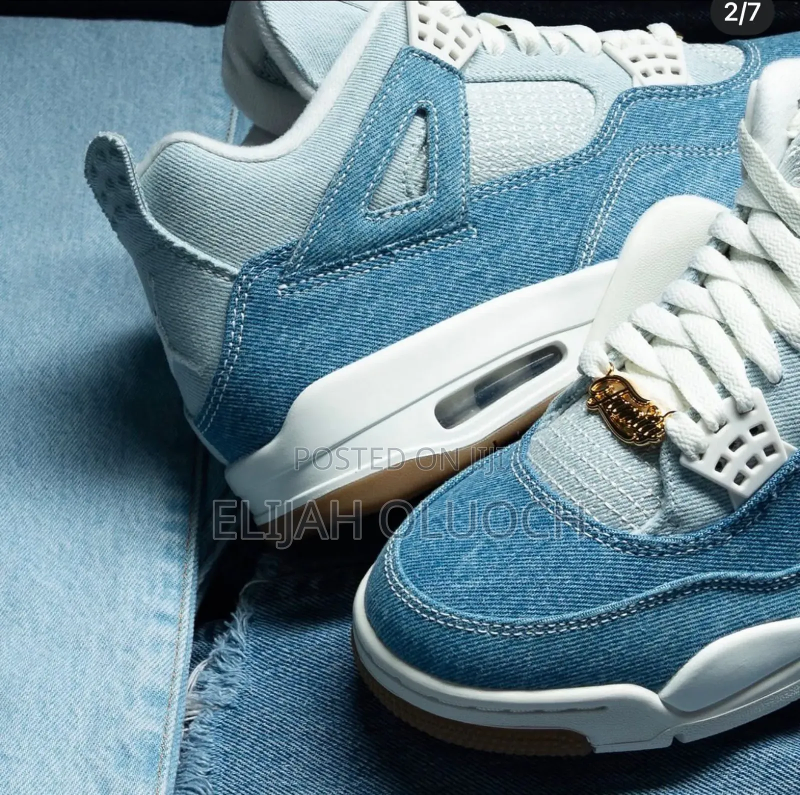 Air Jordan 4 Tex 🐾
Denim Worn Out Blue 

Quality Pure Leather
