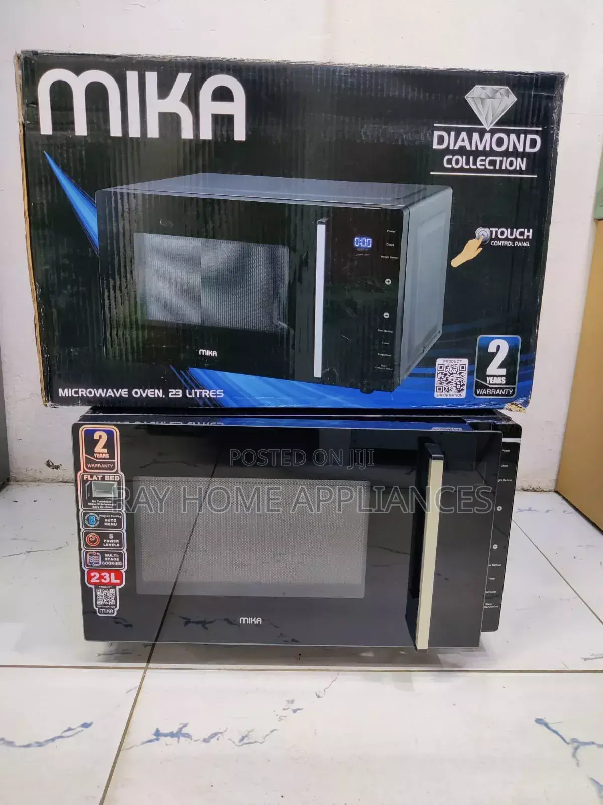 Mika Microwave 23l Digital Touch Control Child Lock