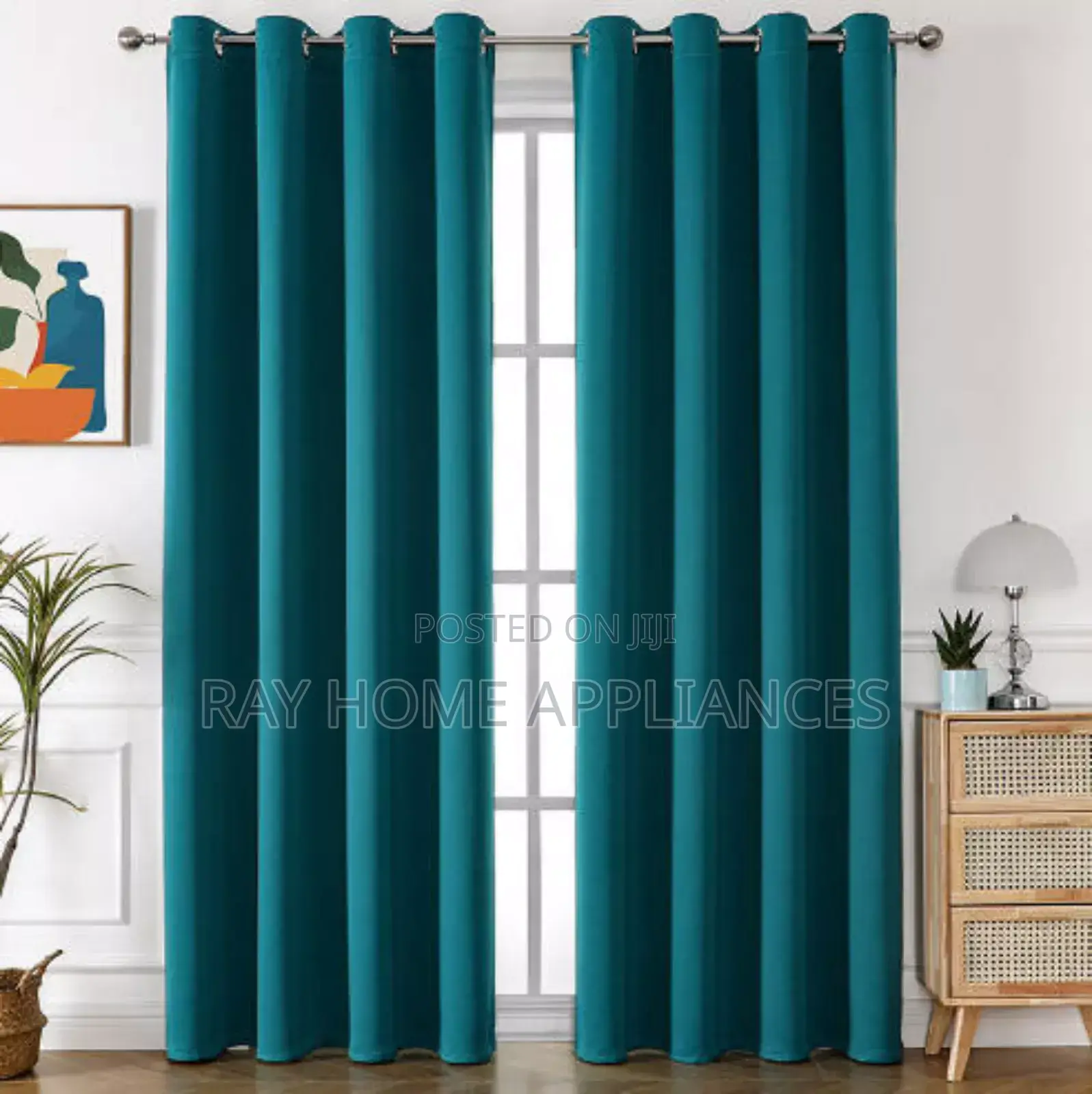 3pcs Plain Curtains 2 PCS-Curtains 1.5m 1pc Sheer-3 M
Height-2.5m