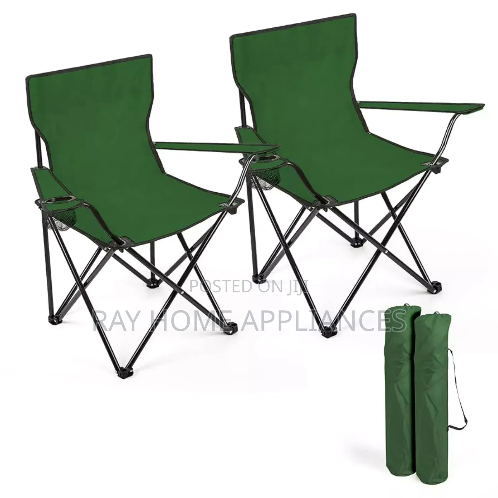 Strong , Foldable Portable Camping Chairs Black, Blue , Red Green