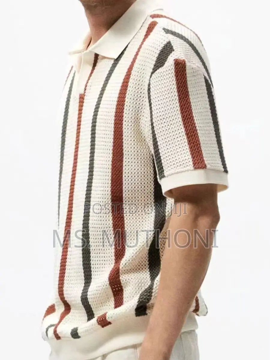 Knit Polo T-Shirt Design From M to 3xl