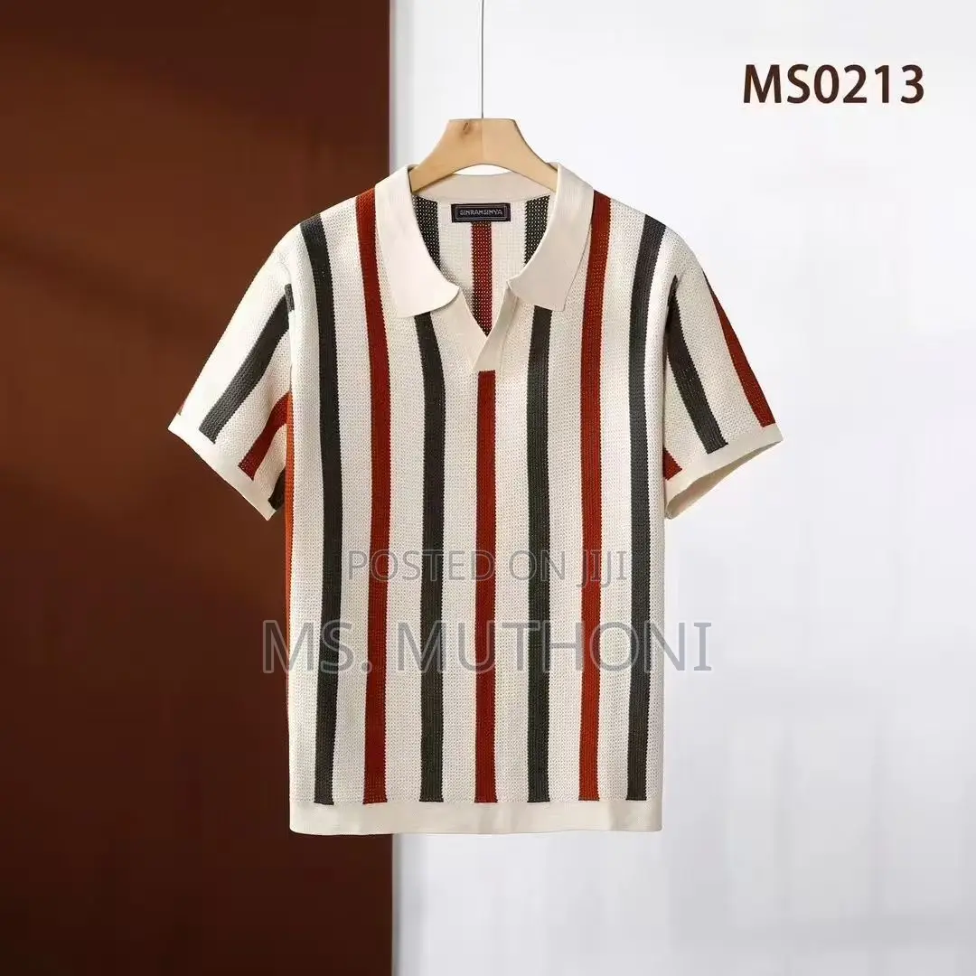 Knit Polo T-Shirt Design From M to 3xl