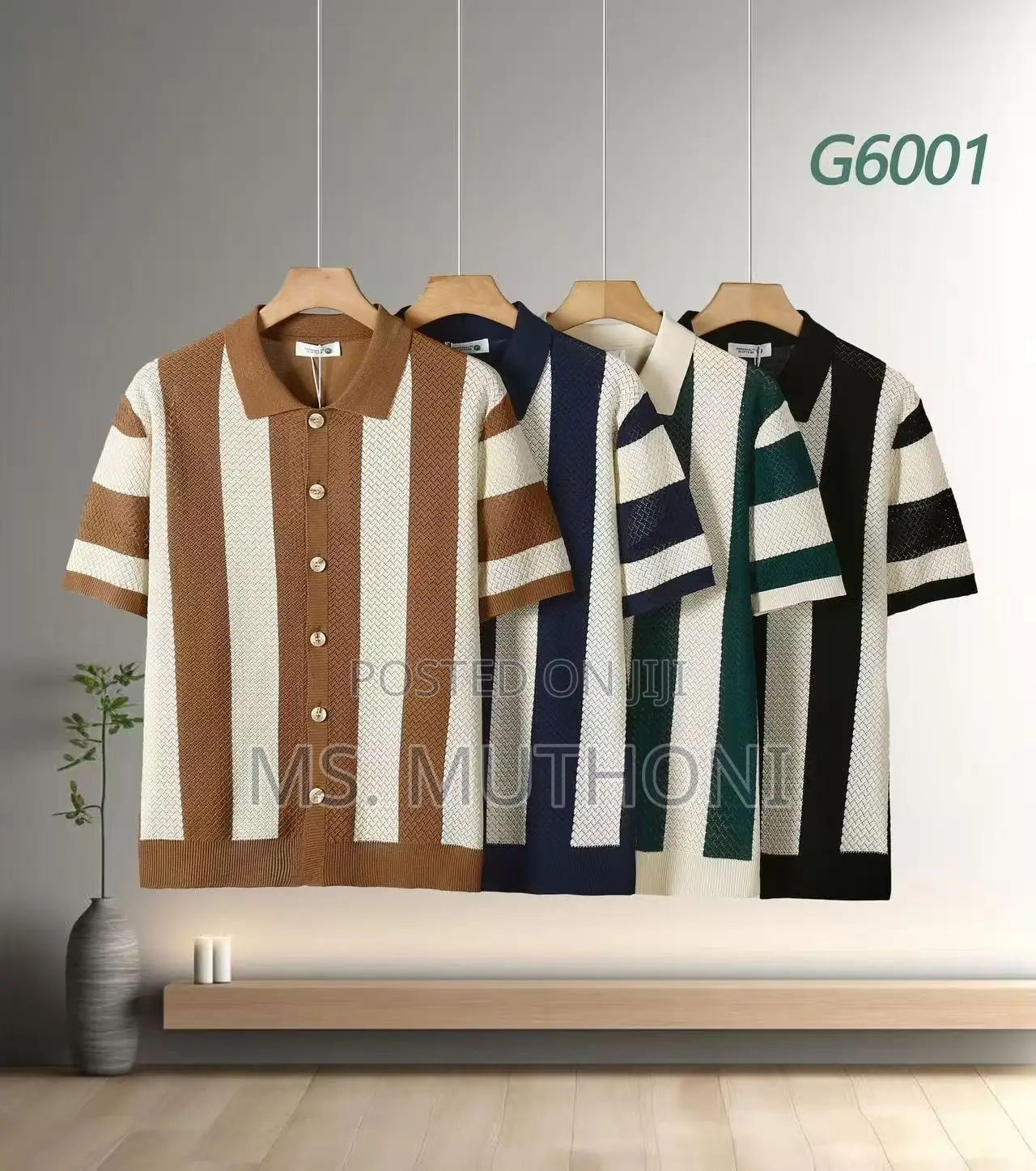Knit Polo T-Shirt Design From M to 3xl