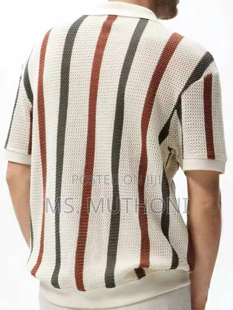 Knit Polo T-Shirt Design From M to 3xl