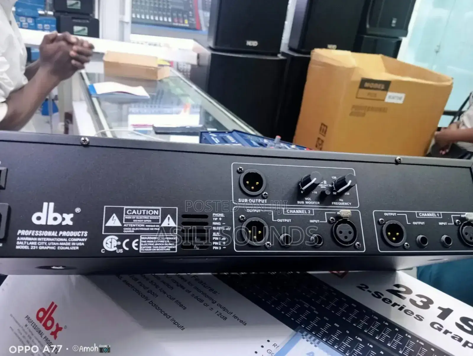 DBX Graphic Equalizer