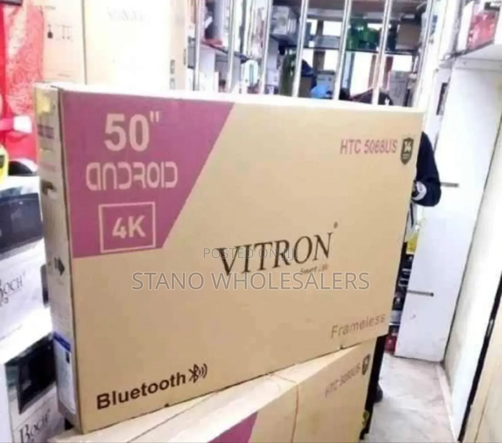 Youtube Netflix 50 Inch Android Tv - Vitron
