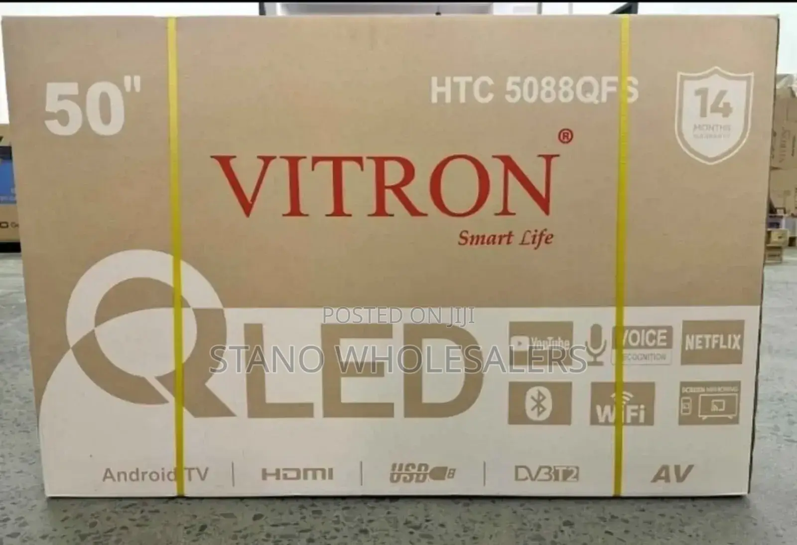 Hdmi Usb Vitron 50 Inch Qled Tv