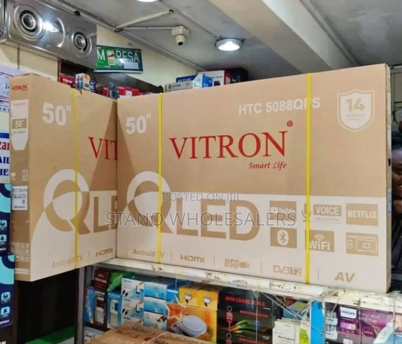 Hdmi Usb Vitron 50 Inch Qled Tv