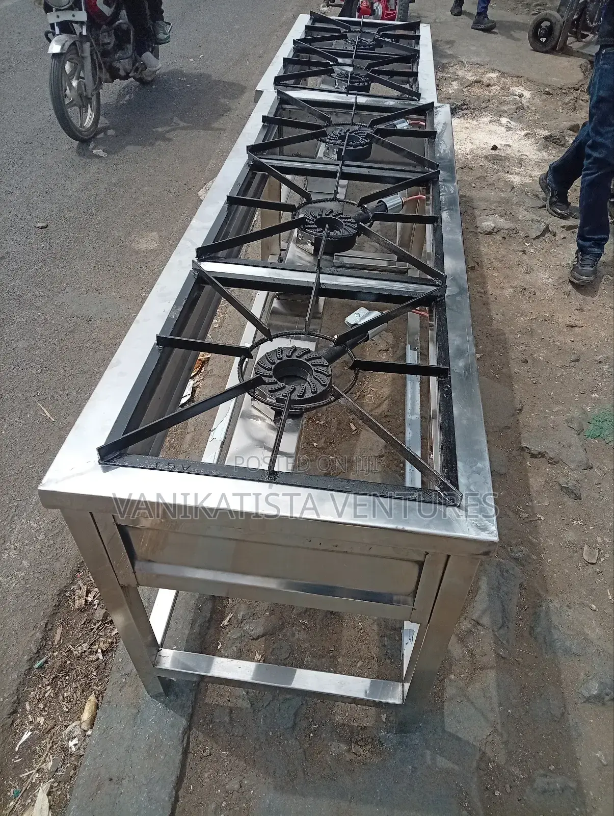 Commercial Stainless Steel Gas Cooker
. Order and Pay on Delivery
