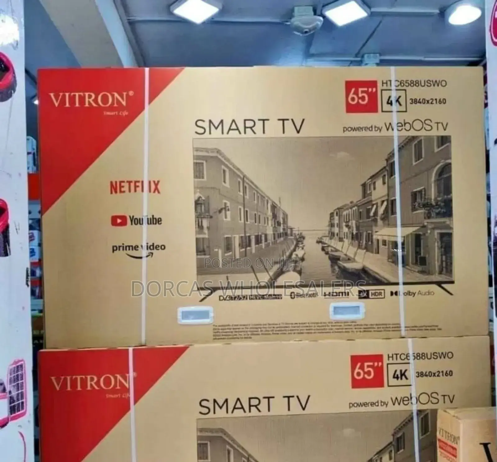 Pay on Delivery Webos Vitron 65 Inch Television