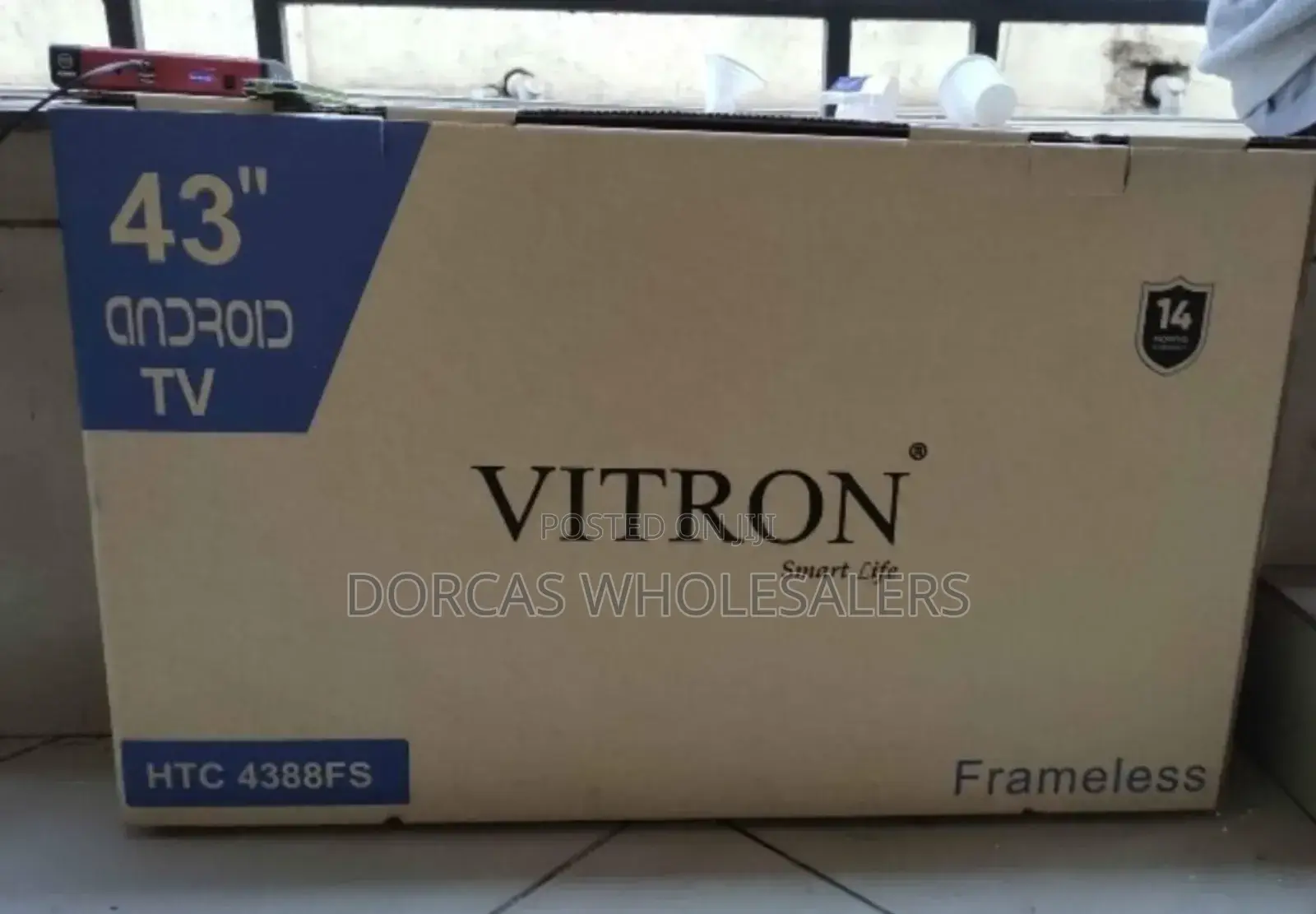 Pay on Delivery Vitron 43 Inch Android Television HTC 4388fs