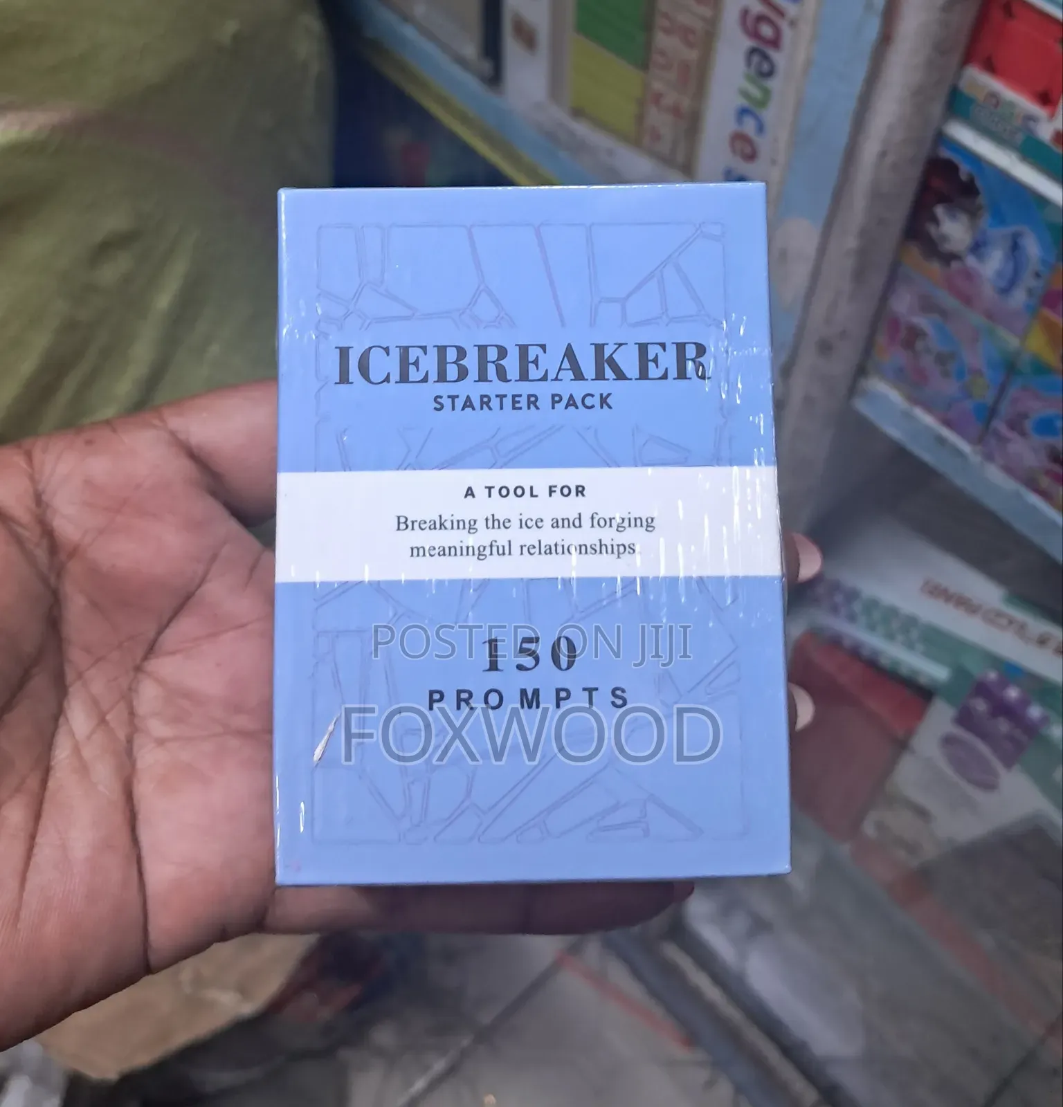Icebreaker Deeper Talk Deck, a Set of Conversation Starter Cards.