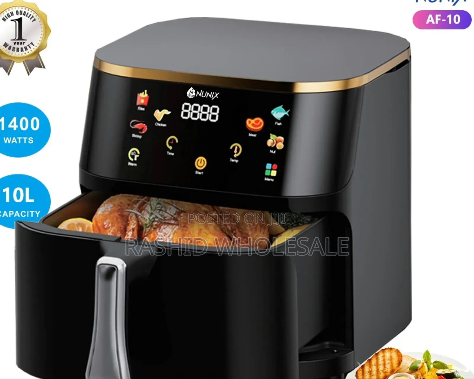 Kitchen Nunix Air Fryer 5l