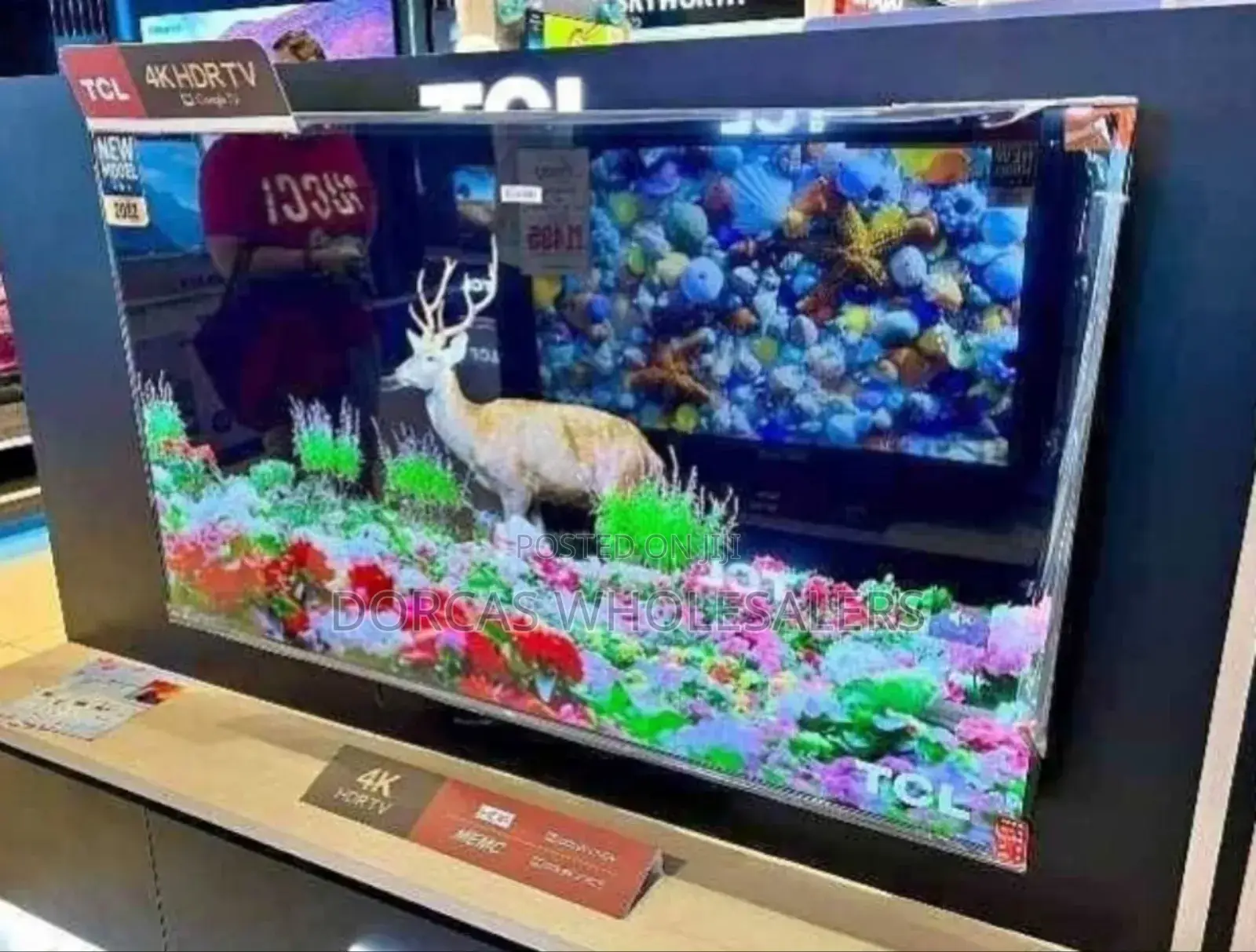 Frameless TCL 85 Inches C6 K Qled Television
