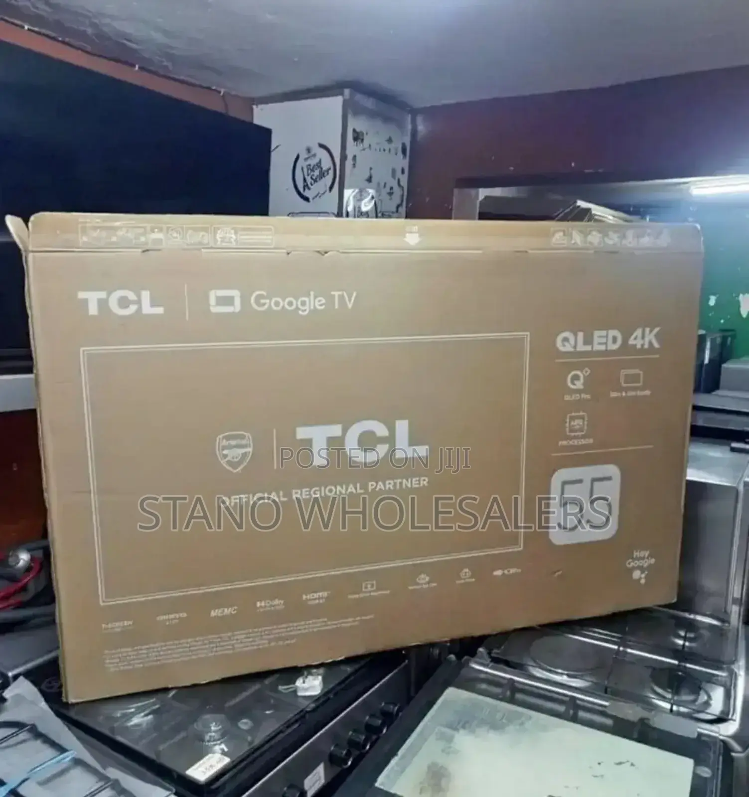 Bluetooth Enabled TCL 55 Inch Android Tv