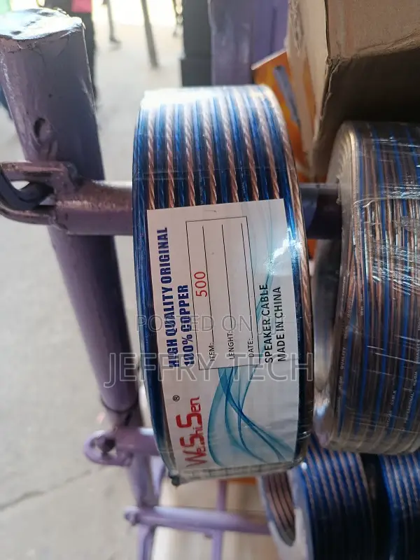 Wssen 500 Gauge Speaker Cable.