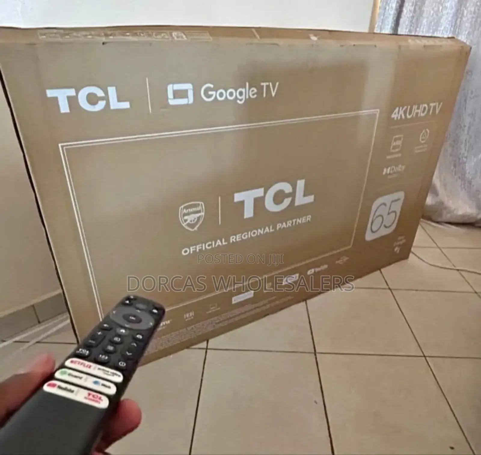 Google Tv Frameless TCL 65 Inch Qled Tv