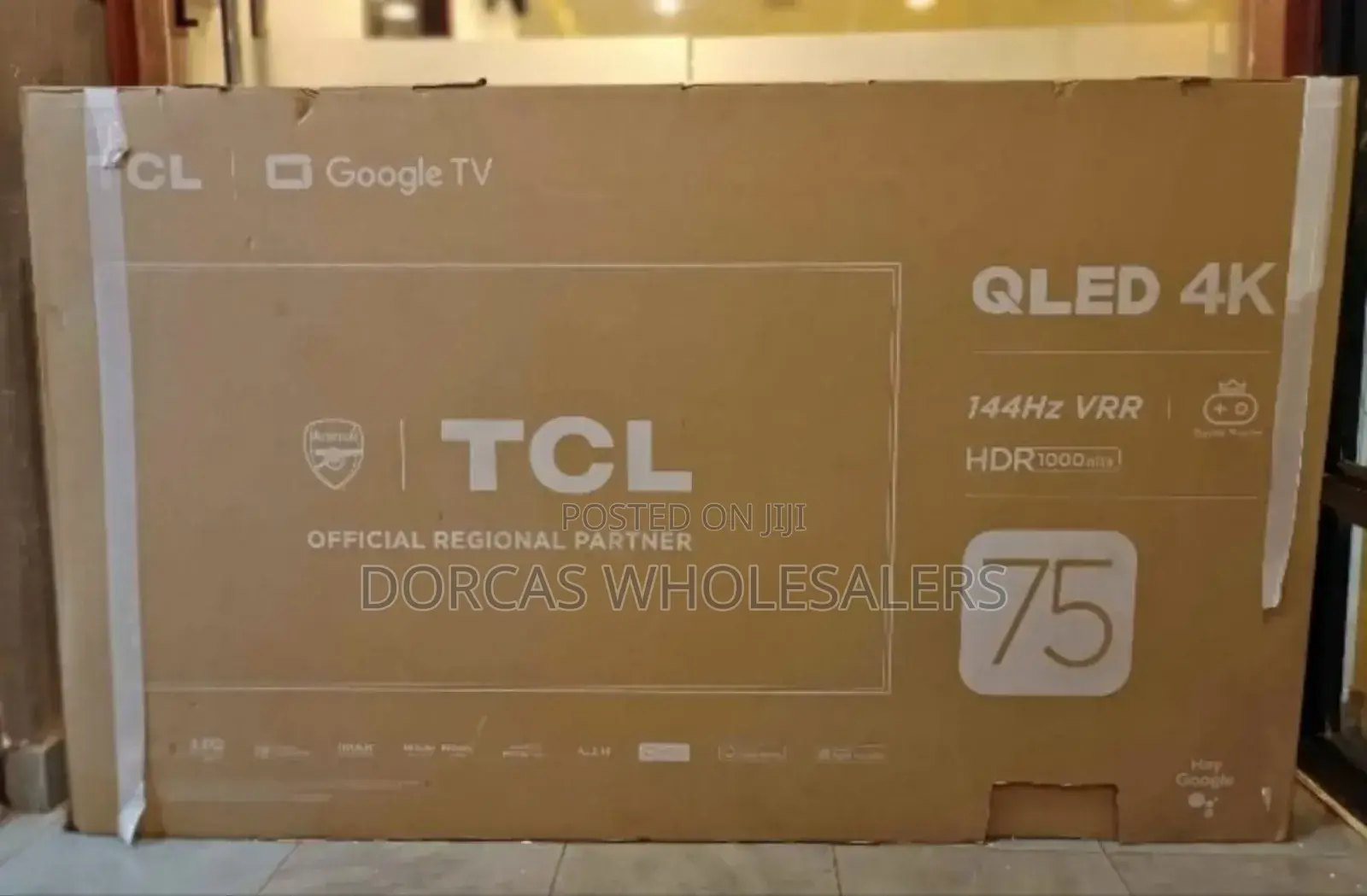 Bluetooth Enabled TCL 75 Inch Qled Tv