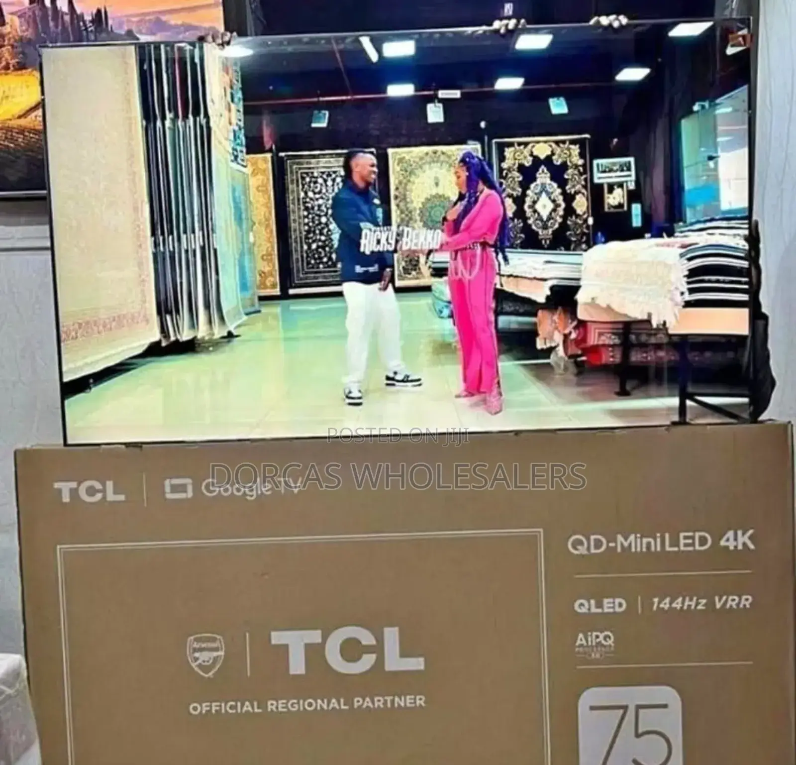 Pre Installed Apps TCL 75 Inch Qled Tv