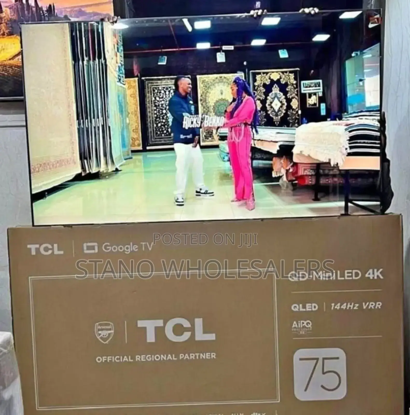 Pre Installed Apps TCL 75 Inch Qled Tv
