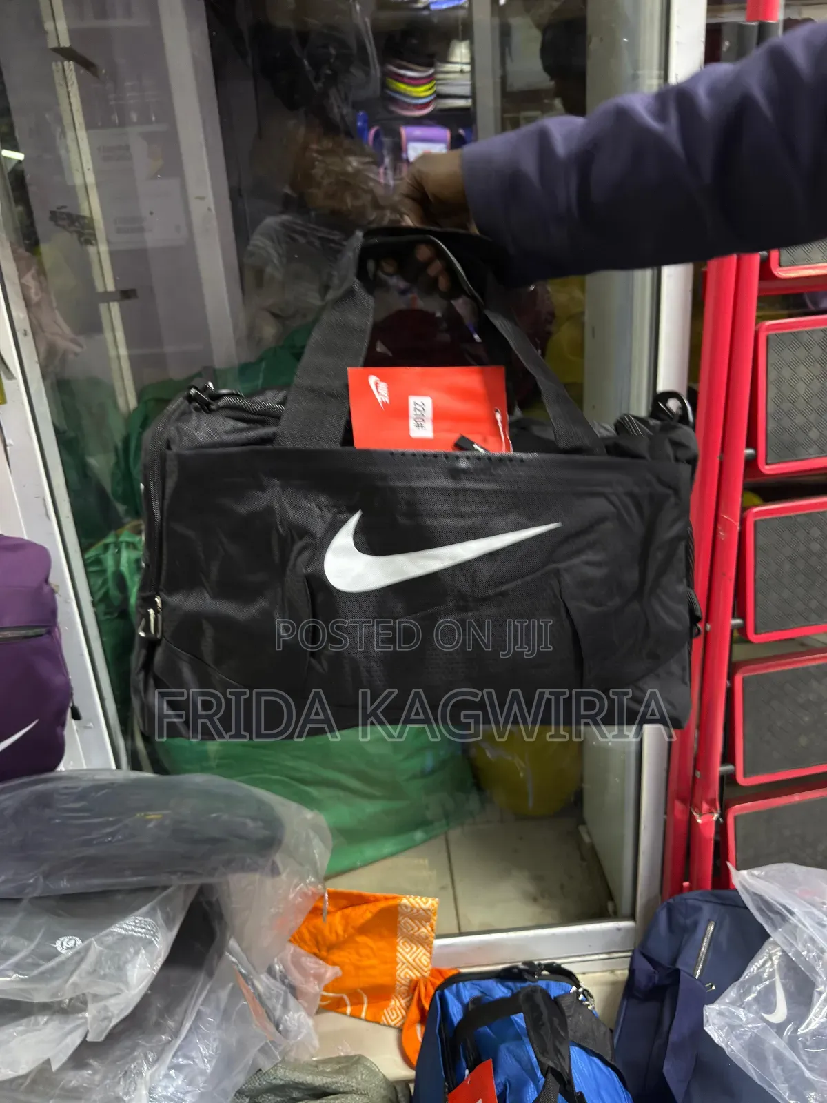 Nike Stylish Sports, Gym Duffle Bag 50 × 28 × 28 Cm