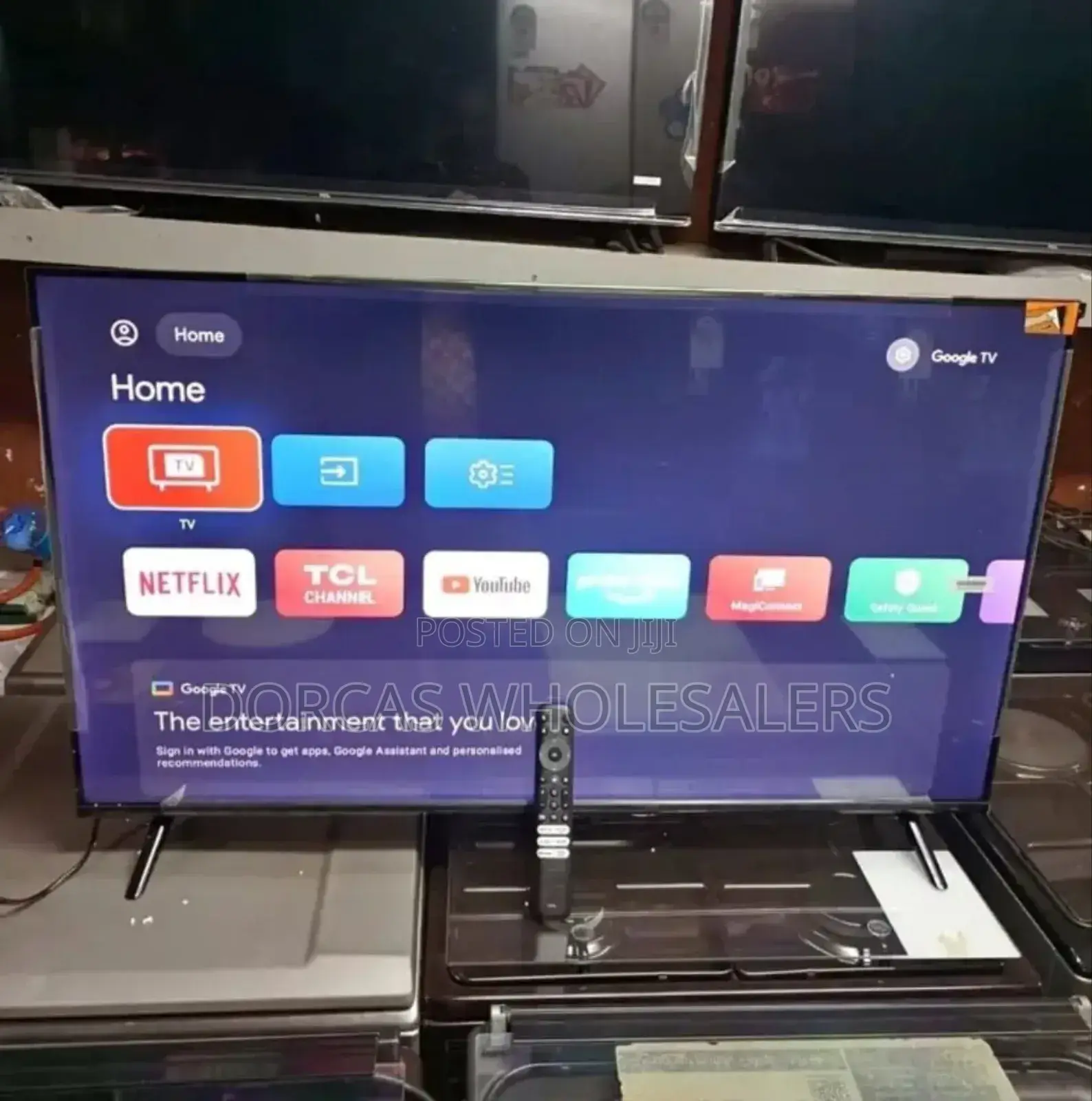 Frameless TCL 50 Inch 4 K Television
