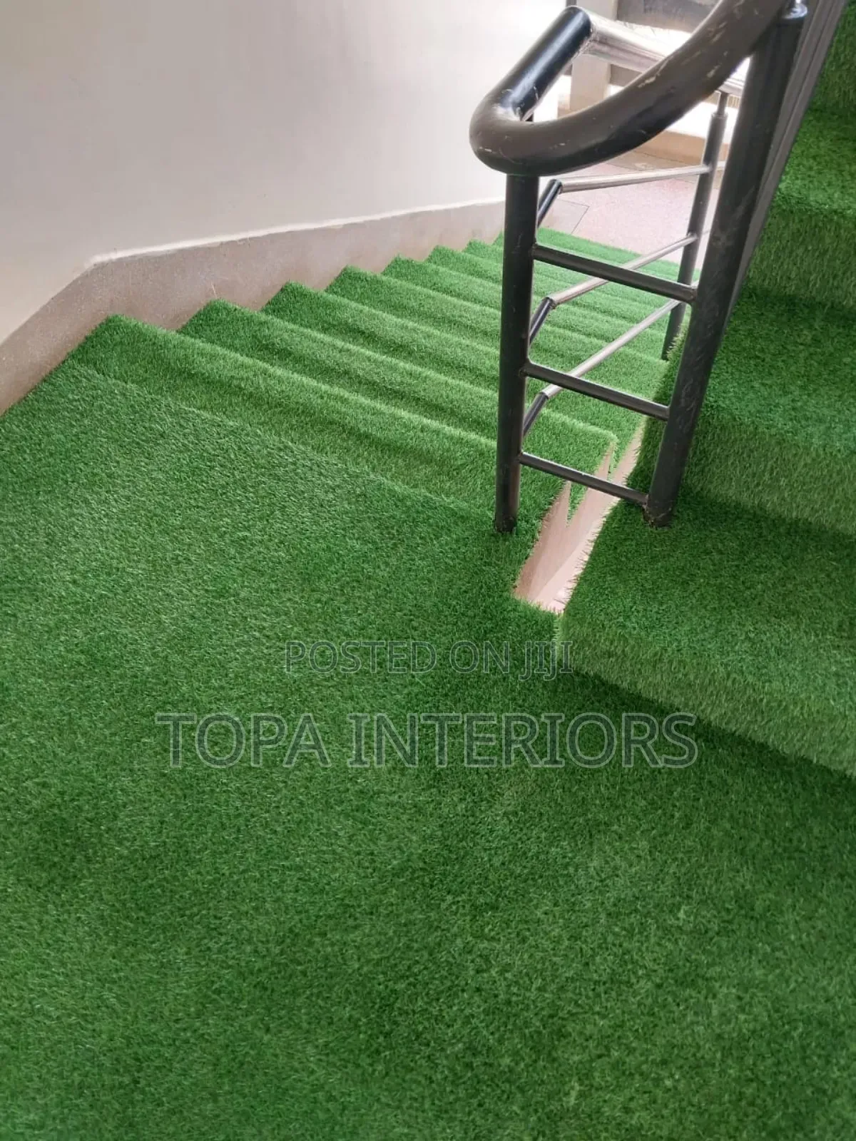 Indoor Foot Friendly Artificial Green Grass Carpets
