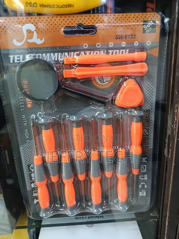 Sw-6123 Precision Screwdriver Set, Which Is a Telecommunication Tool