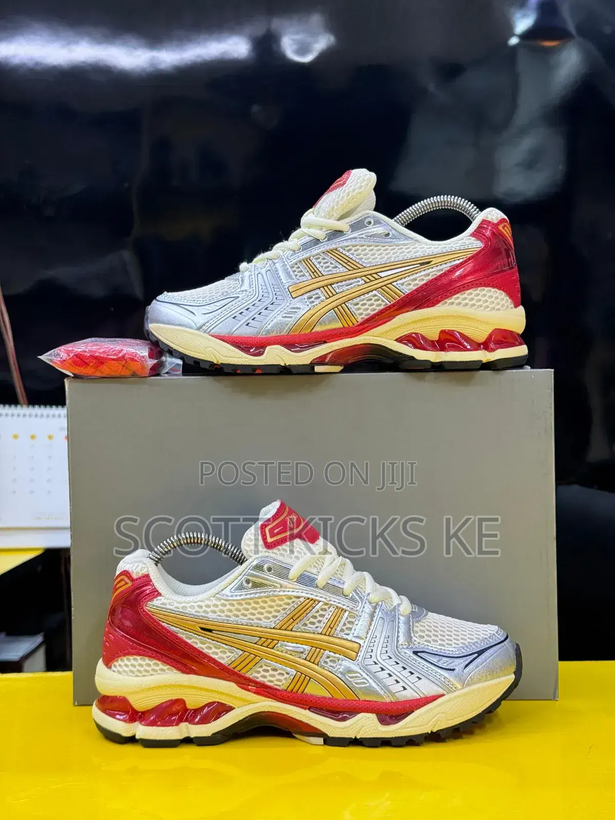 Asics Politics Gel Kayano 14
“ Just Say No ”
