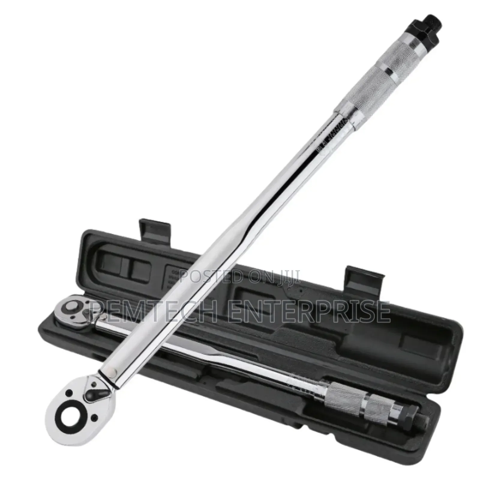 High-Accuracy 1/2-Inch Drive Adjustable Click Torque Wrench.
