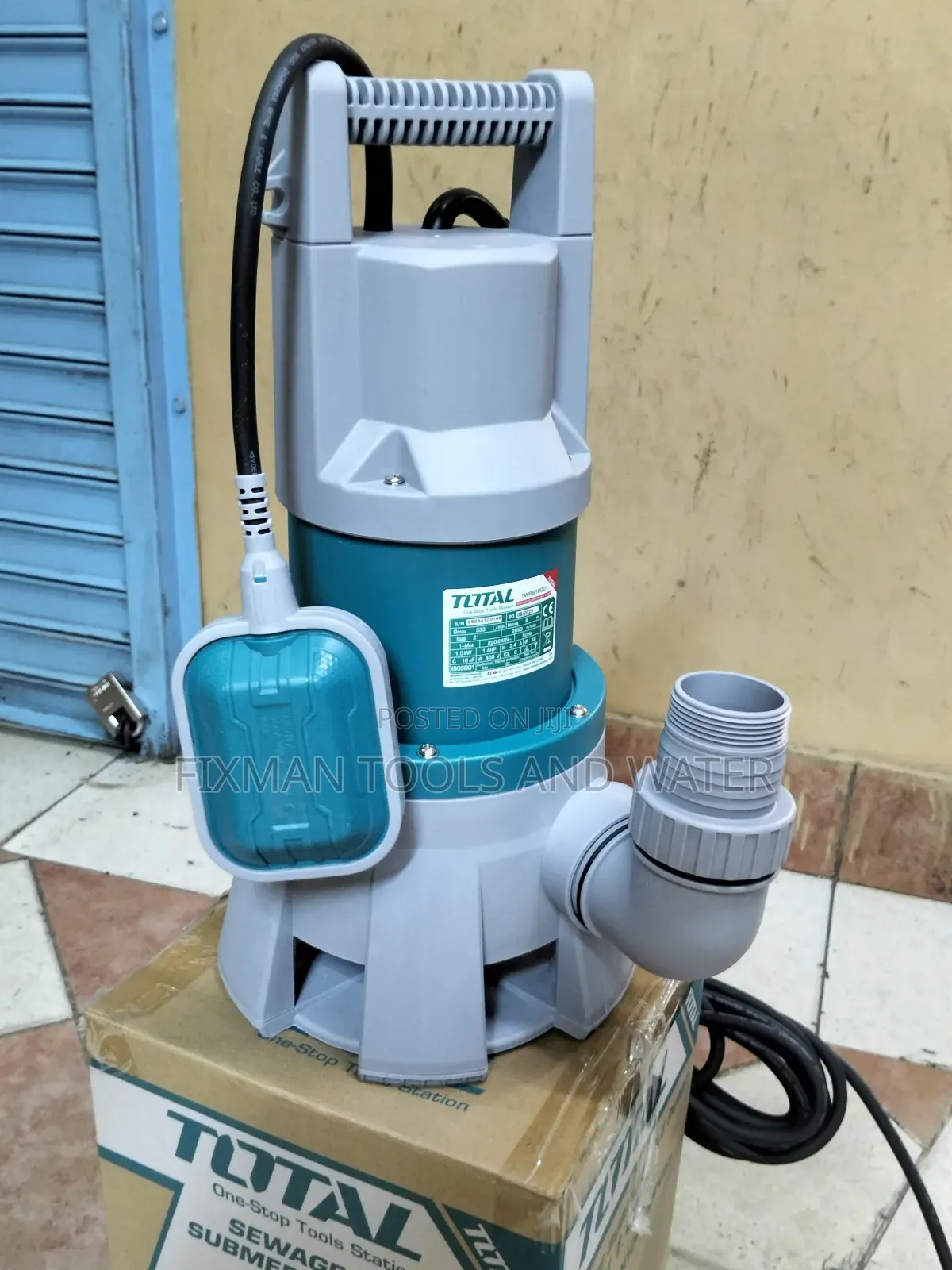 New Total Drainage Sewage Pump 1.4 Hp 330 L/Min