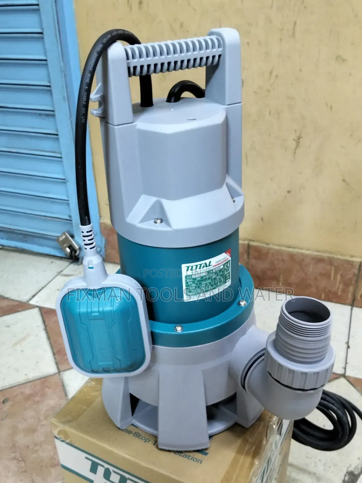 High Pressure Total Sewage Drainage Pump 1.4 Hp