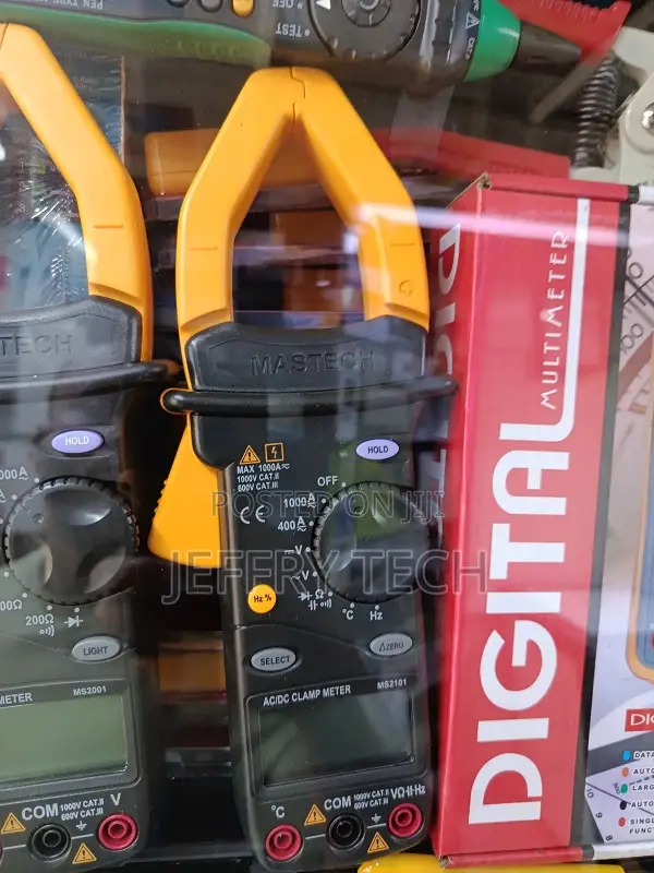 Mastech Ms2001 Digital Ac Clamp Meter.