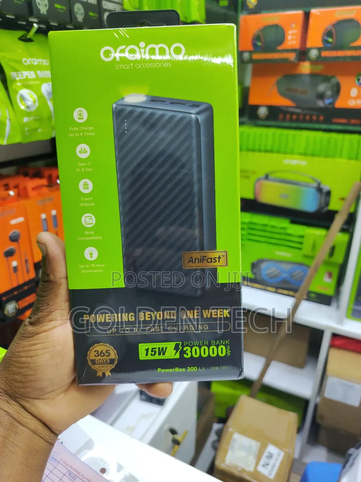 Oraimo Powerbox 300 Lit 30000mah Power Bank