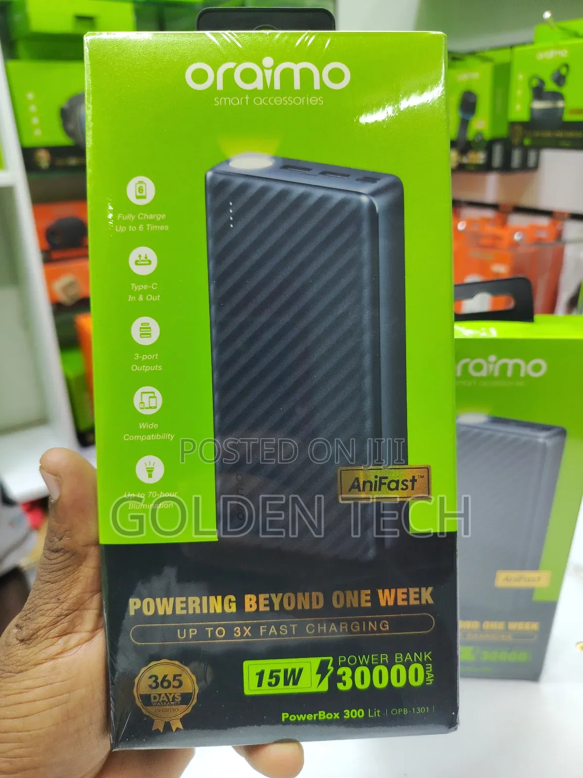 Oraimo Powerbox 300 Lit 30000mah Power Bank